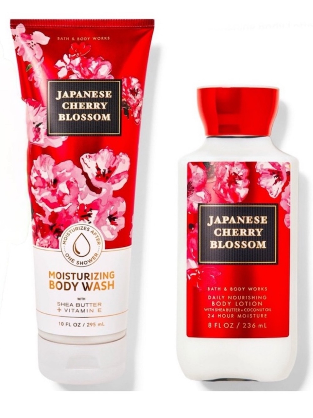 Bath & Body Works Japanese Cherry Blossom Body Wash & Lotion